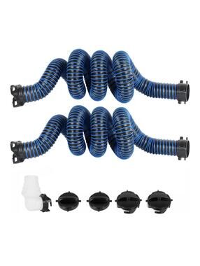 🚐 HOT OFFER: 20FT EXTREME Heavy Duty RV Sewer Hose Kit (Blue) 🚐